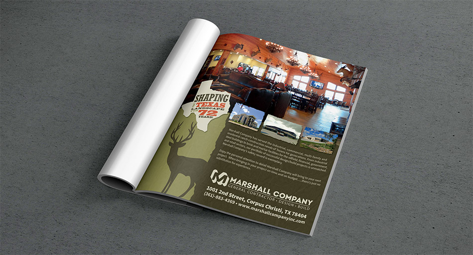 Publication marketing Full Page Ads in regional publications