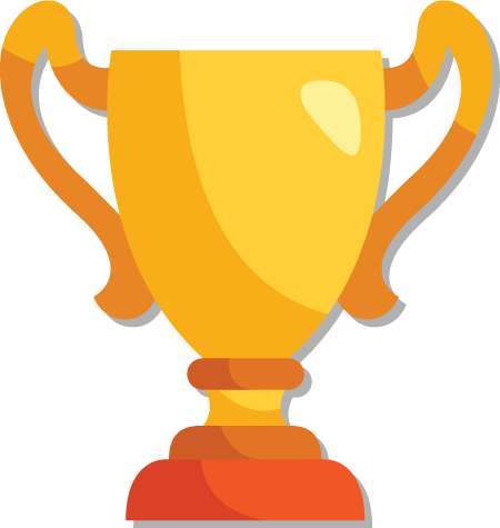 Vector Illustration of Large Trophy